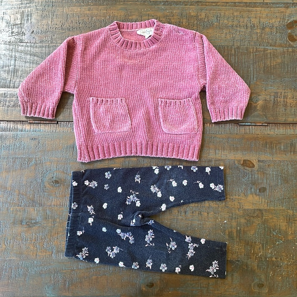 Jessica Simpson baby outfit. Size 12 months